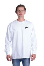 Load image into Gallery viewer, PSYCHEDELIC LOGO LONG SLEEVE - WHITE - AHOY!
