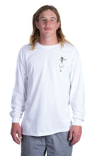 Load image into Gallery viewer, DEATH BY WATER LONG SLEEVE - WHITE - AHOY!
