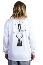 Load image into Gallery viewer, DEATH BY WATER LONG SLEEVE - WHITE - AHOY!
