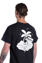Load image into Gallery viewer, PALMS OF PARADISE TEE - BLACK - AHOY!
